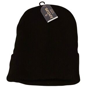 Juncture Fleece Lined Black Beanie